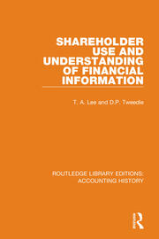 Shareholder Use and Understanding of Financial Information book cover