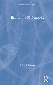 Economic Philosophy book cover