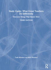 Study Guide: What Great Teachers Do Differently: Nineteen Things That Matter Most book cover