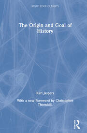 The Origin and Goal of History book cover