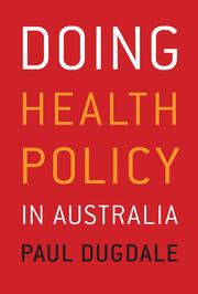 Doing Health Policy in Australia book cover