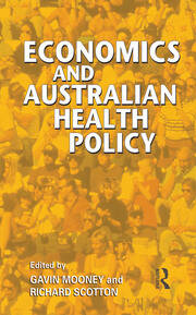 Economics and Australian Health Policy book cover