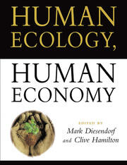 Human Ecology, Human Economy book cover