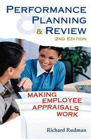 Performance Planning and Review: Making employee appraisals work book cover