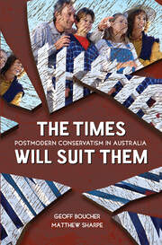 The Times Will Suit Them: Postmodern conservatism in Australia book cover