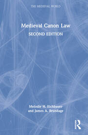 Medieval Canon Law book cover