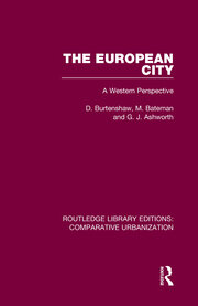 The European City: A Western Perspective book cover