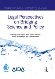 Legal Perspectives on Bridging Science and Policy book cover