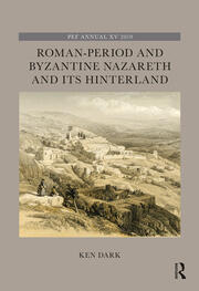 Roman-Period and Byzantine Nazareth and its Hinterland book cover