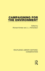 Campaigning for the Environment book cover