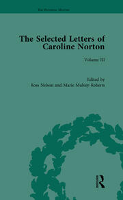 The Selected Letters of Caroline Norton: Volume III book cover