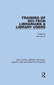 Training of Sci-Tech Librarians & Library Users book cover