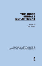 The Good Serials Department book cover