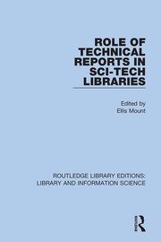 Role of Technical Reports in Sci-Tech Libraries book cover