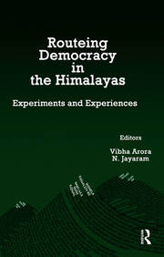 Routeing Democracy in the Himalayas: Experiments and Experiences book cover