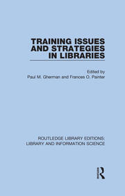 Training Issues and Strategies in Libraries book cover