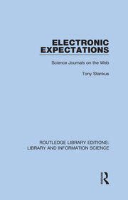 Electronic Expectations: Science Journals on the Web book cover