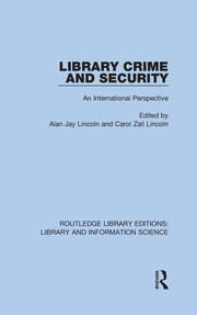 Library Crime and Security: An International Perspective book cover