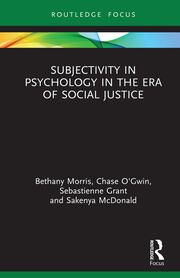 Subjectivity in Psychology in the Era of Social Justice book cover