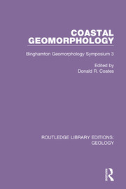 Coastal Geomorphology: Binghamton Geomorphology Symposium 3 book cover