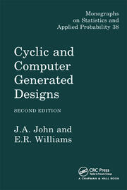 Cyclic and Computer Generated Designs book cover