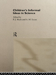 Children's Informal Ideas in Science book cover