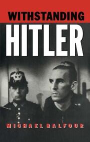 Withstanding Hitler book cover