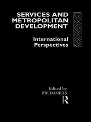 Services and Metropolitan Development: International Perspectives book cover
