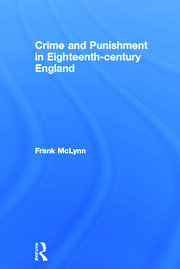 Crime and Punishment in Eighteenth Century England book cover