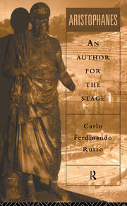 Aristophanes: An Author for the Stage book cover