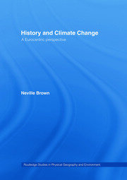 History and Climate Change: A Eurocentric Perspective book cover