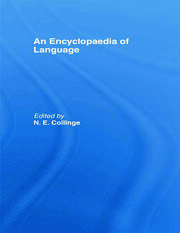 An Encyclopedia of Language book cover