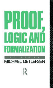 Proof, Logic and Formalization book cover