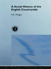 A Social History of the English Countryside book cover