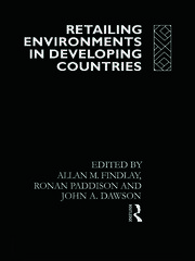 Retailing Environments in Developing Countries book cover