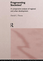 Fragmenting Societies?: A Comparative Analysis of Regional and Urban Development book cover