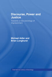 Discourse Power and Justice book cover