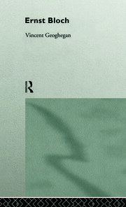 Ernst Bloch book cover