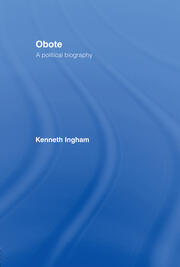 Obote: A Political Biography book cover