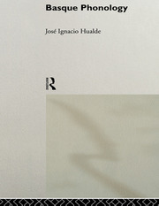 Basque Phonology book cover