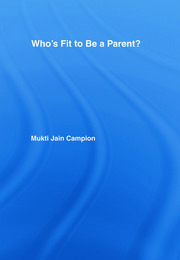 Who's Fit to be a Parent? book cover