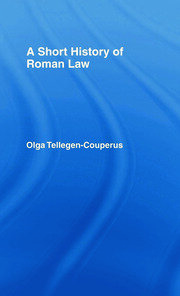 A Short History of Roman Law book cover