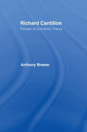 Richard Cantillon: Pioneer of Economic Theory book cover