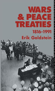 Wars and Peace Treaties: 1816 to 1991 book cover