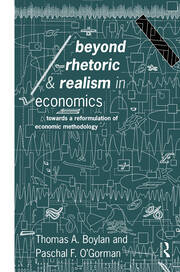 Beyond Rhetoric and Realism in Economics: Towards a Reformulation of Methodology book cover