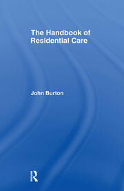 The Handbook of Residential Care book cover