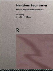 Maritime Boundaries: World Boundaries Volume 5 book cover