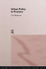 Urban Policy in Practice book cover