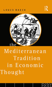 The Mediterranean Tradition in Economic Thought book cover