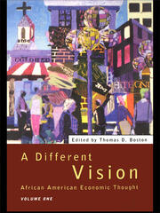 A Different Vision: African American Economic Thought, Volume 1 book cover